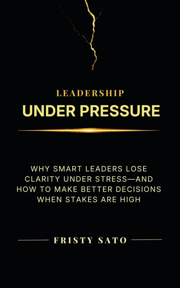Leadership Under Pressure: Why Smart Leaders Lose Clarity Under Stress and How to Make Better Decision When Stakes Are High